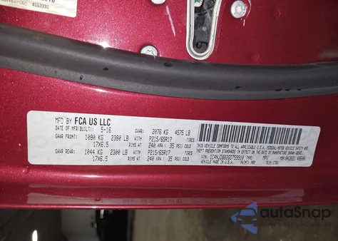 2016 Jeep Compass Sport из США, поврежденный, VIN 1C4NJDBB2GD759910